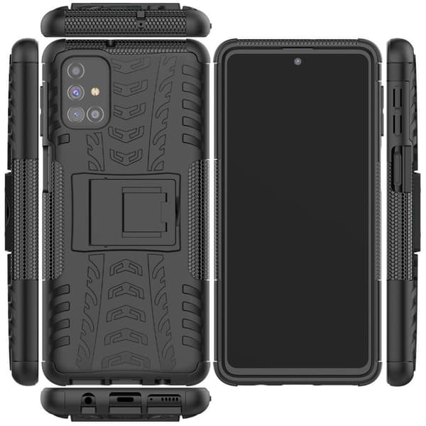 Offroad Samsung Galaxy M31s skal - Svart Svart