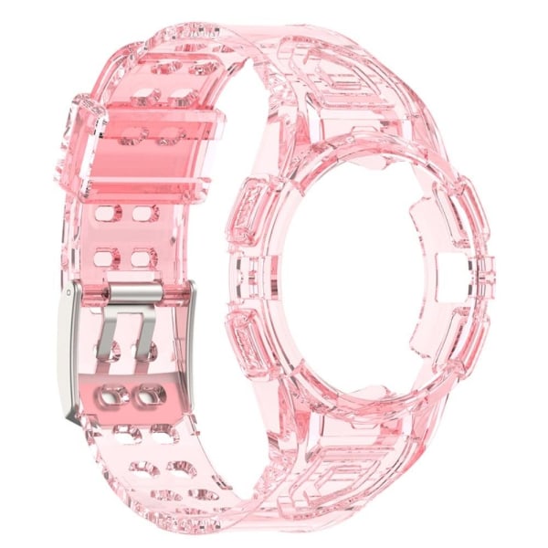 Samsung Galaxy Watch 4 (40mm) watch strap with cover - Transpare Rosa