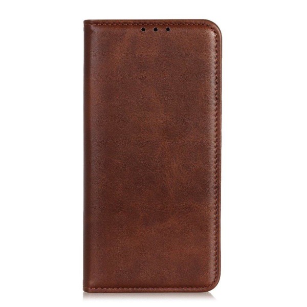 Wallet-style ægte Læder Flipcase til Xiaomi Mi 11 Pro - Kaffe Brown