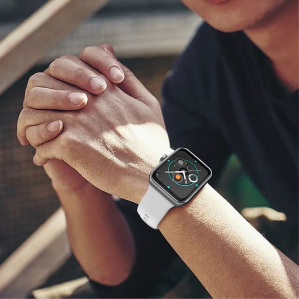 Oppo Watch 3 Pro klockarmband i silikon - Vit Vit