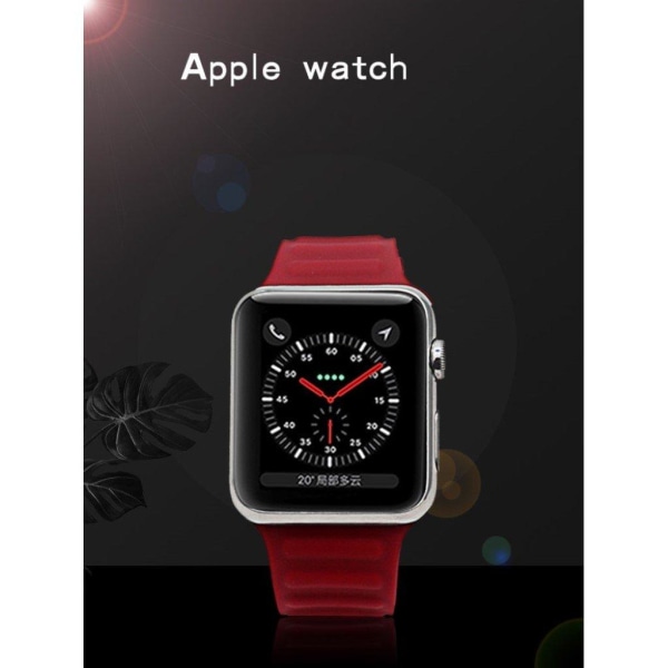 Apple Watch Series 6 / 5 40mm silikone rem - rød Red