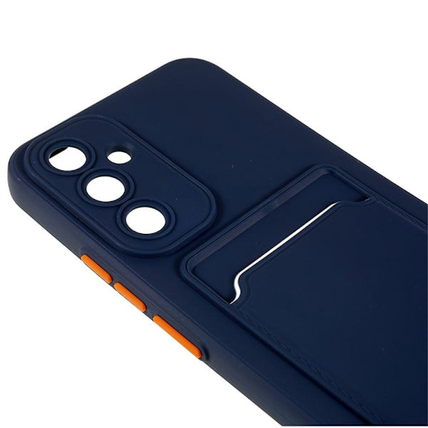 Card Holder Suojakuori For Samsung Galaxy A54 - Tummansininen Blue