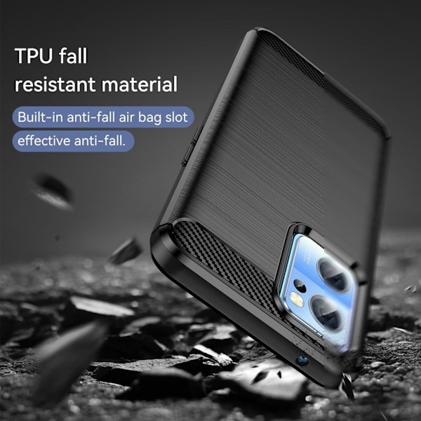 Carbon Flex OnePlus Nord CE 2 5G cover - Sort Black