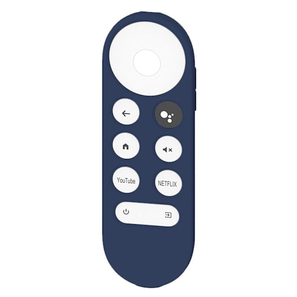 Google Chromecast 2020 TV X-stil silikonöverdrag - Midnattsblå Blå