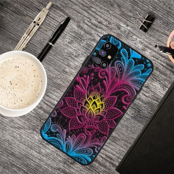 Imagine Samsung Galaxy M51 kotelot - Kukka Kuvio Multicolor