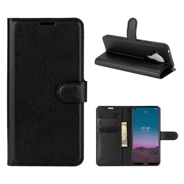 Classic Nokia 5.4 Flippetui - Svart Black