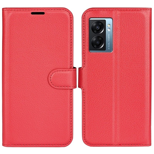 Classic Oppo A57 (2022) fodral - Röd Röd