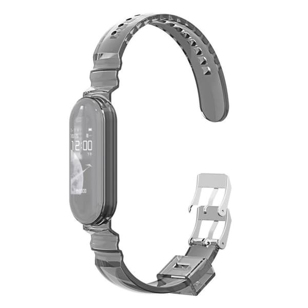 Xiaomi Mi Band 5 / 4 unique watch band - Grey Silvergrå