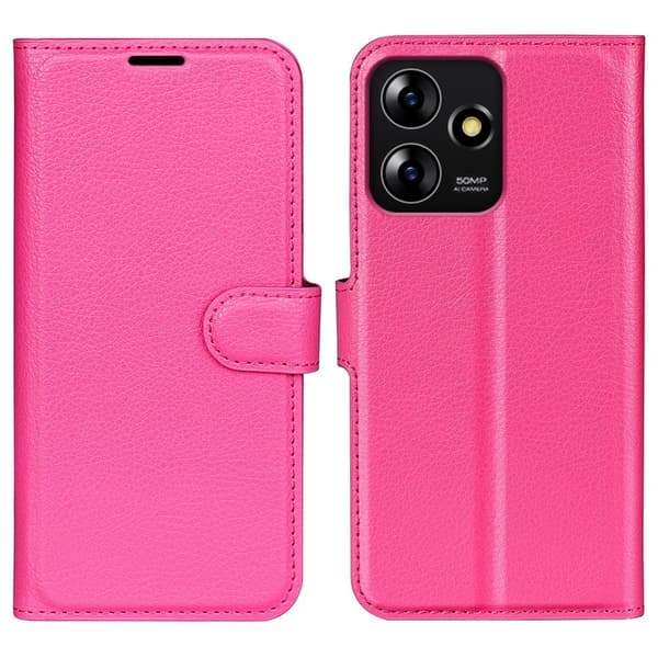 Classic ZTE Blade A73 fodral - Ros Rosa