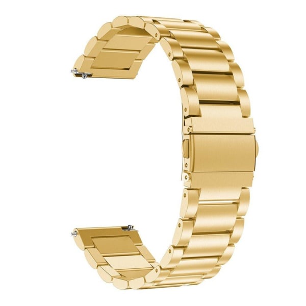 Garmin Forerunner 245 solid stainless steel watch band - Gold Guld