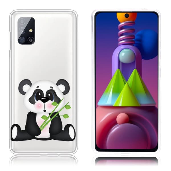 Deco Samsung Galaxy M51 cover - Hvid White
