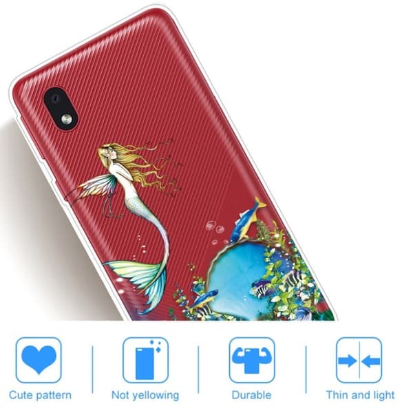 Deco Samsung Galaxy A01 Core skal - Sjöjungfru multifärg