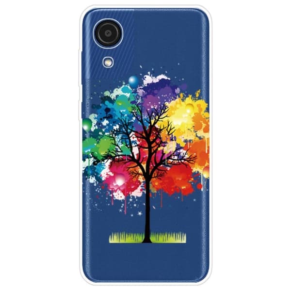 Deco Samsung Galaxy A03 Core Etui - Fargerik Tre Multicolor