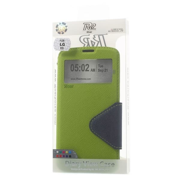 Roar Korea LG K8 etui - Grønn Green