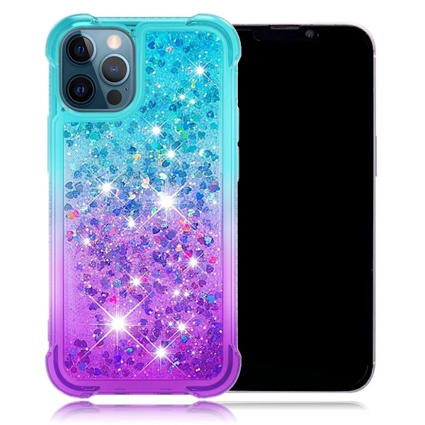 Princess iPhone 13 Pro deksel - Himmelblå / Lilla Multicolor