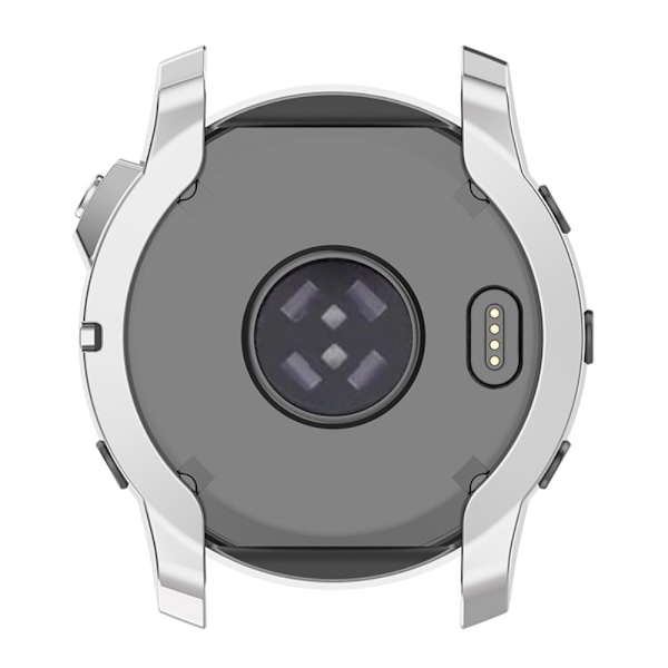 Garmin Fenix 7X:n galvanointisuojus - Hopea Silver grey