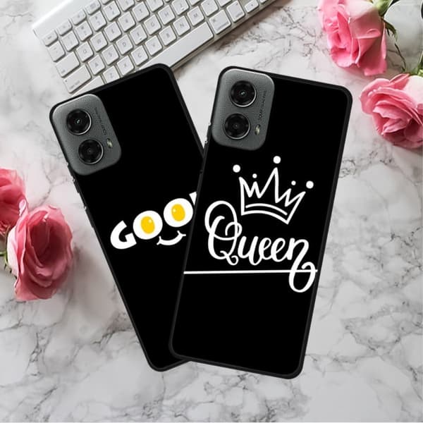 Imagine Motorola Moto G 5G (2024) cover - Spøgelse Black