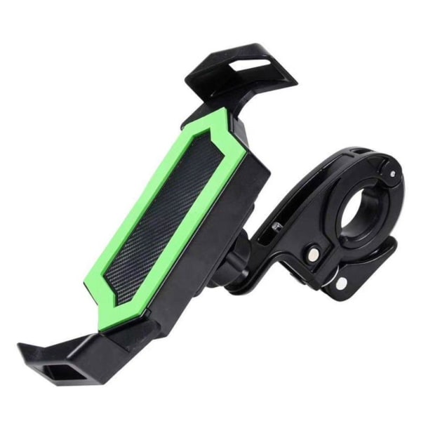 360 degree bicycle handlebar phone mount Green