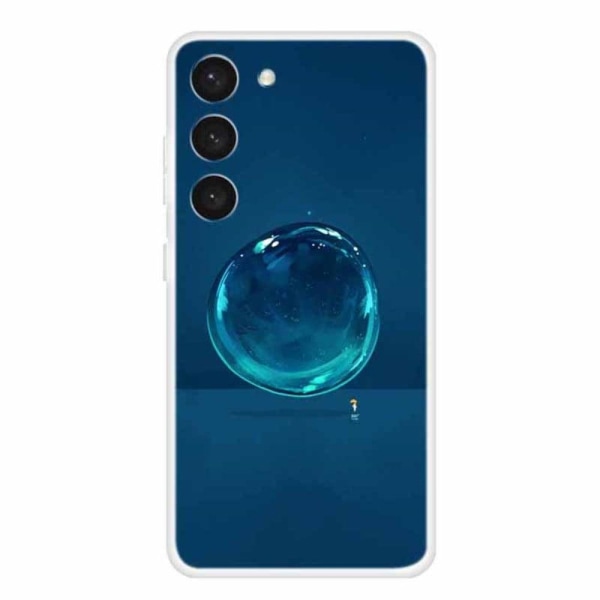 Deco Samsung Galaxy S23 Plus Etui - Water Blue