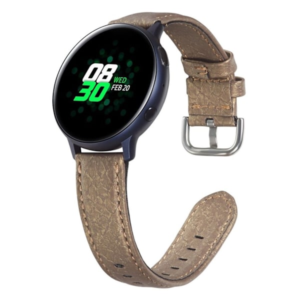 Universal cool læderarmbånd - Khaki Brown