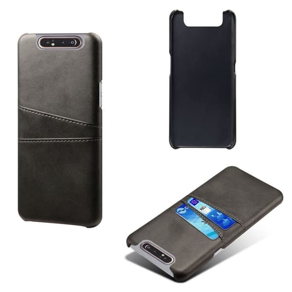 Dual Card Samsung Galaxy A80 deksel - Svart Black