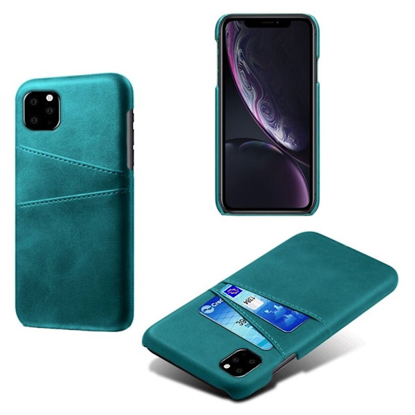 iPhone 11 Pro skal med korthållare - Blå Blå