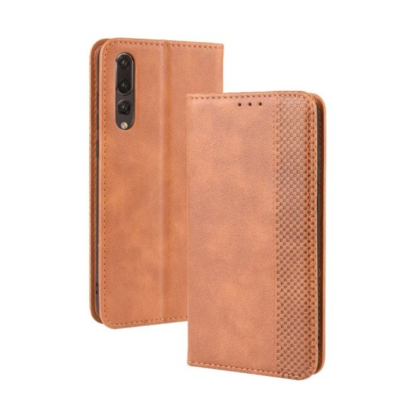 Bofink Vintage läder Huawei P20 Pro fodral - Brun Brun