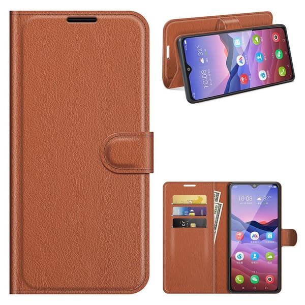 Classic ZTE Blade V2020 Smart Flippetui - Brun Brown