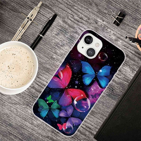 Deco iPhone 14 Plus cover - Flerfarvet Multicolor