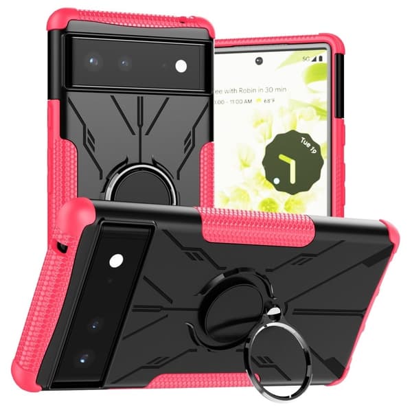 Magneettikannatin Google Pixel 6:lle - Ruusu Pink