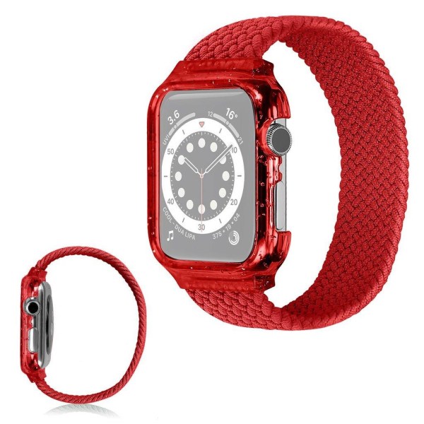 Apple Watch Series 6 / 5 40mm nauhakellonauha - Punainen / Koko: S Red