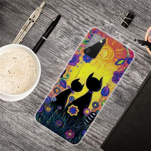 Deco Samsung Galaxy A02s etui - kat Multicolor