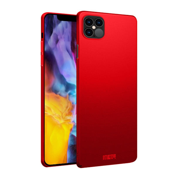 MOFI iPhone 12 Pro Max slim shield kotelot - Punainen Red