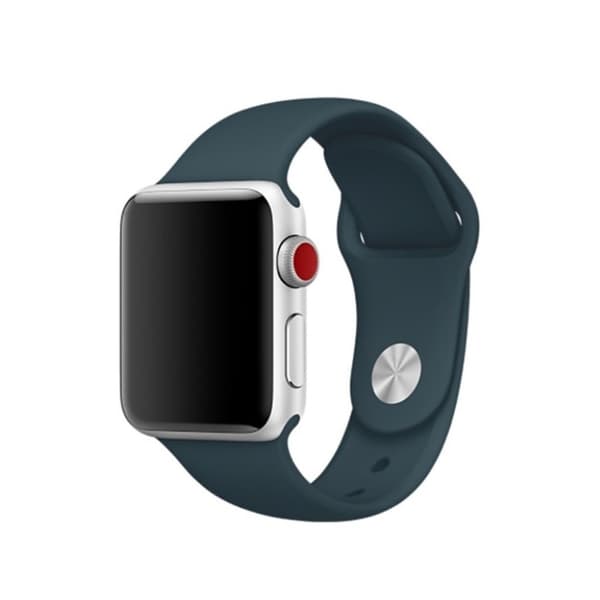 Apple Watch Series 4 40mm silikone Urrem - Mørkegrøn Green