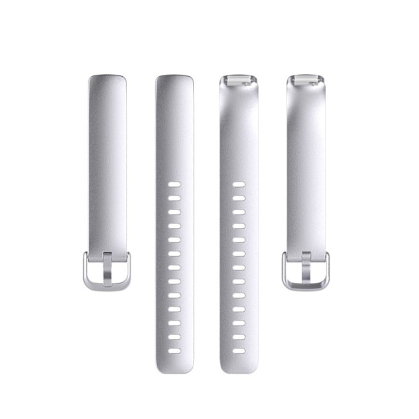 Fitbit Inspire 2 simple watch band - Silver / Size: L Silvergrå