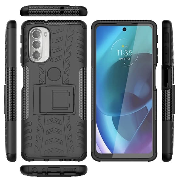 Offroad Motorola Moto G51 5G cover - Sort Black