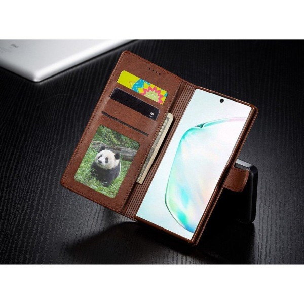 LC.IMEEKE Samsung Galaxy Note 10 Flip Etui - Kaffe Brown