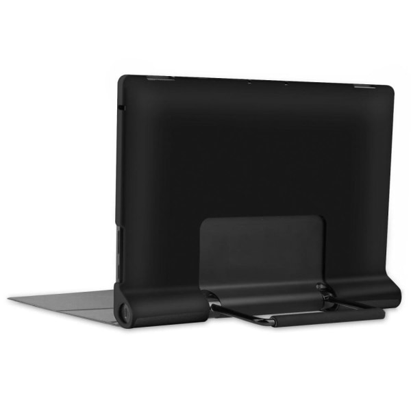 Lenovo Yoga 13 PU leather flip case with kickstand - Black Svart