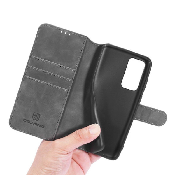 DG.Ming Retro Huawei P40 fodral - Silver/Grå Silvergrå
