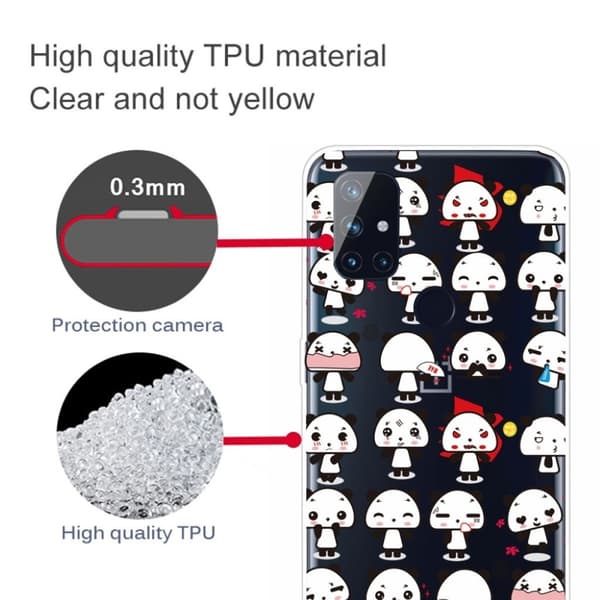 Deco OnePlus Nord N10 5G skal - Gulligt Mönster multifärg