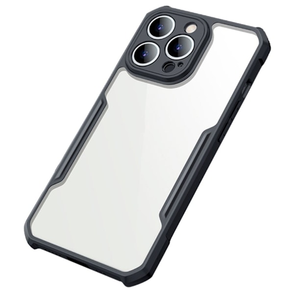 Iskunkestävä hybridikotelo iPhone 13 Pro Max - Musta Black
