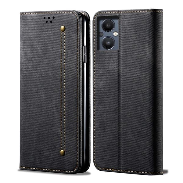 Jeans OnePlus Nord N20 5G Flip Etui - Sort Black