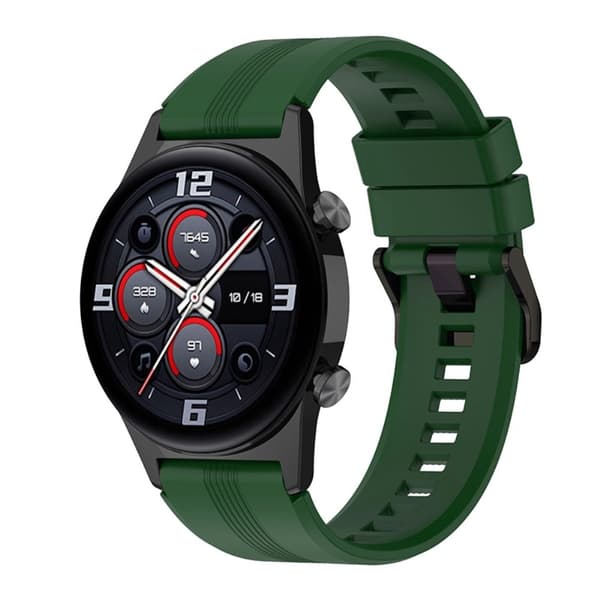 Honor Watch GS 3 silikone urrem - Militærgrøn Green