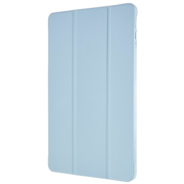 Tri-fold Leather Stand Case for Honor Pad 8 - Baby Blue Blue