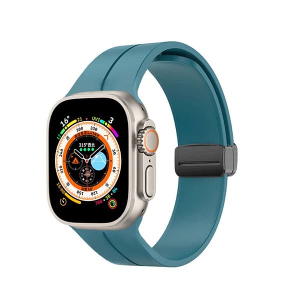 Apple Watch Series 8 (41mm) silikonerem - Haze Blå Blue