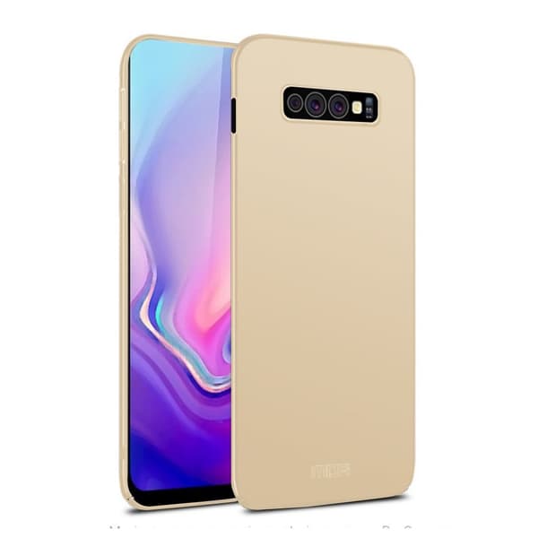 Mofi Shield Samsung Galaxy s10 e Ultra-Tynn Frostet Etui - Gull Gold