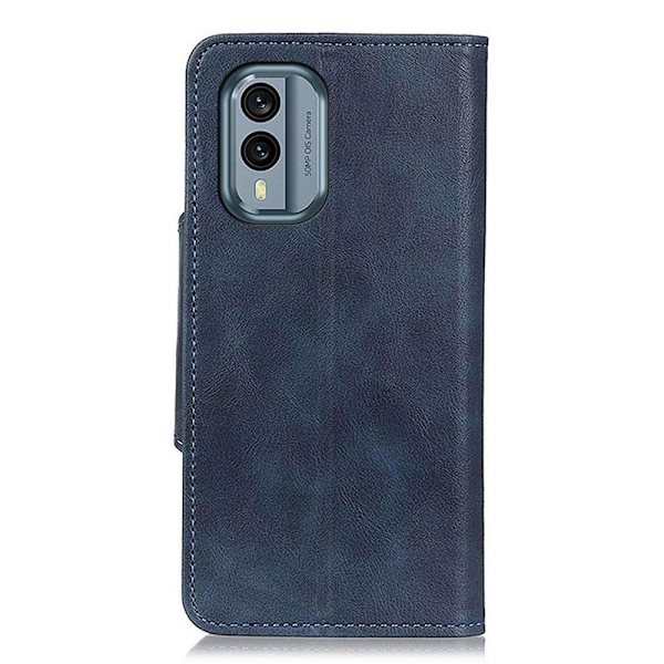 Alpha Nokia X30 Flip Etui - Blå Blue