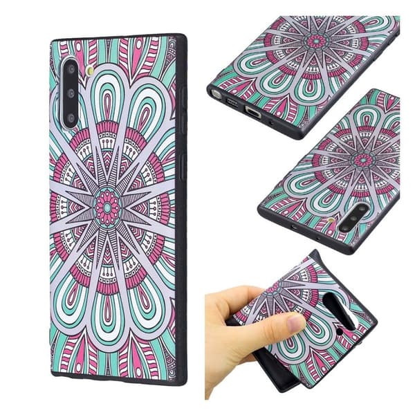 Imagine Samsung Galax Note 10 kuoret - Symmetrinen Kuvio Multicolor