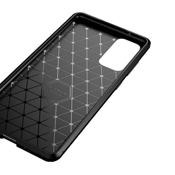 Carbon Shield Samsung Galaxy S20 FE Etui - Svart Black