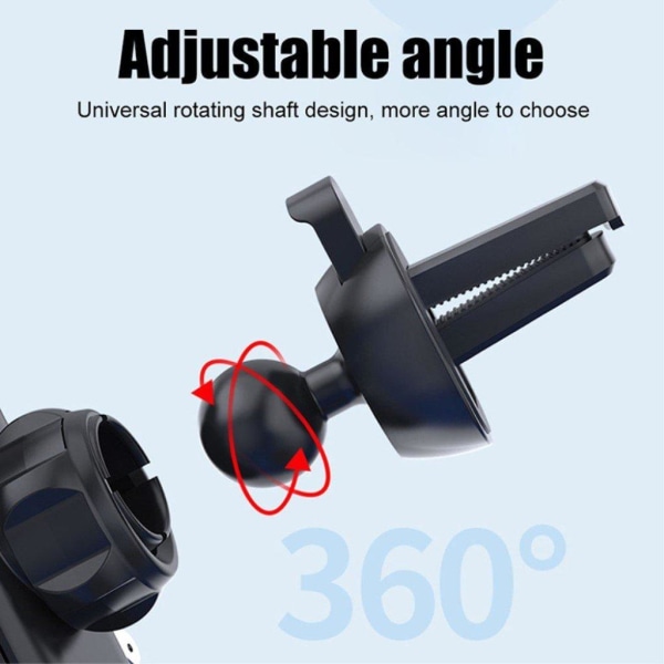 Universal durable car mount holder - Black Svart